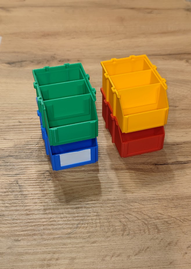 Miniatura 8 do modelo 3D Storage box stackable - two size, two versions