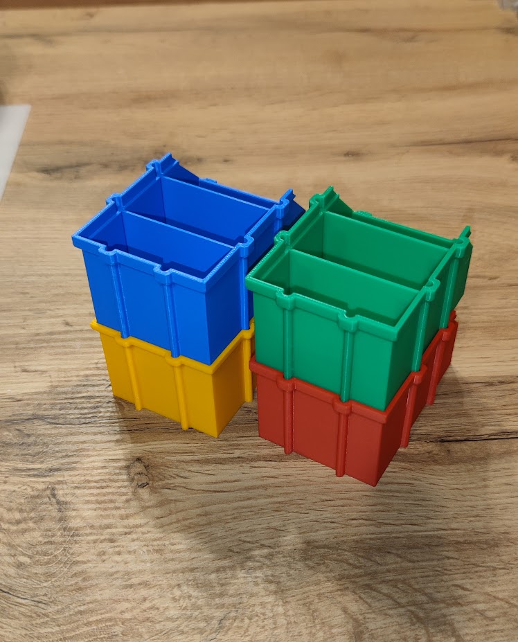 Miniatura 7 do modelo 3D Storage box stackable - two size, two versions