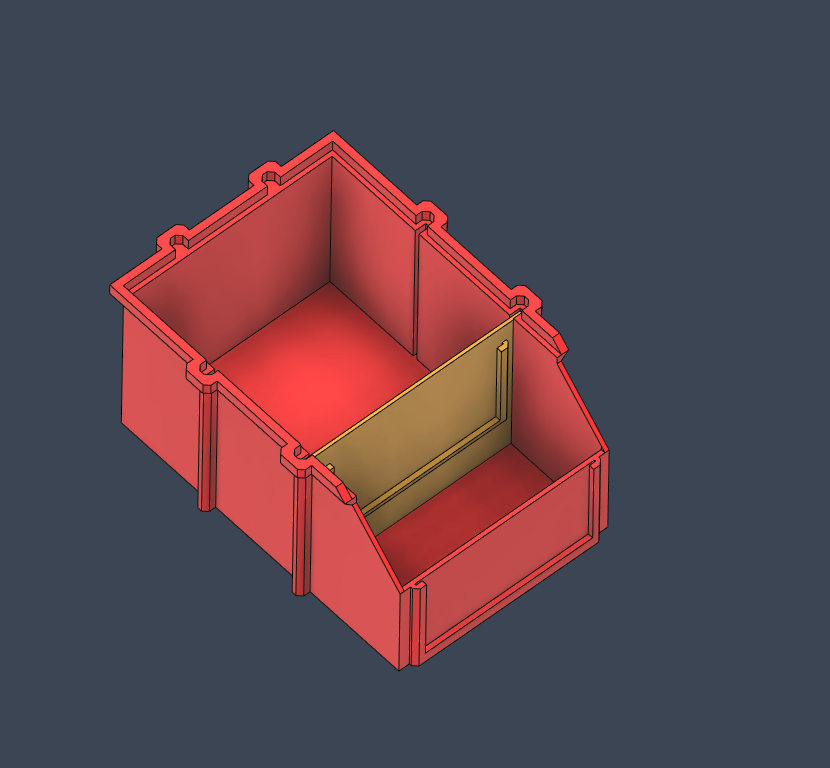 Miniatura 15 do modelo 3D Storage box stackable - two size, two versions