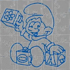 Puzzle - Babysmurf