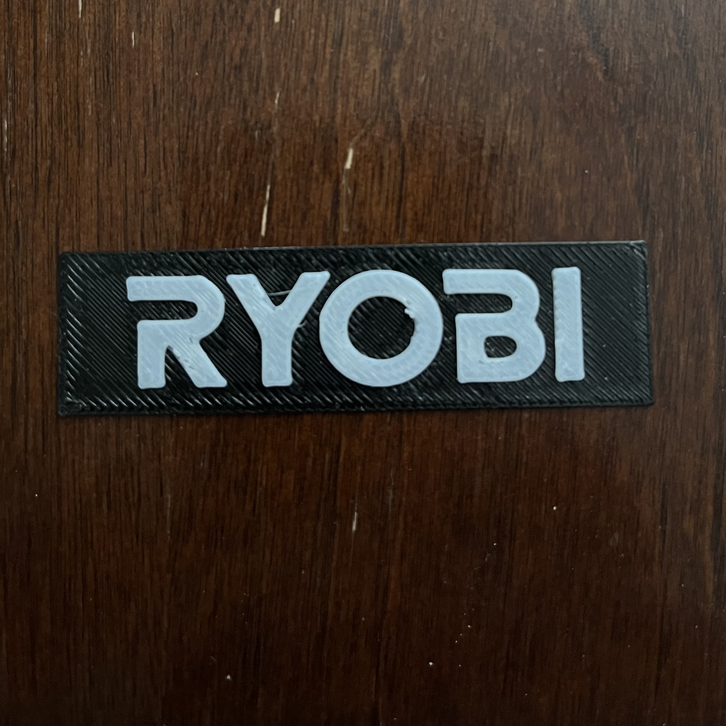 Simple Ryobi Logo by CrematedEmpanada | Download free STL model ...