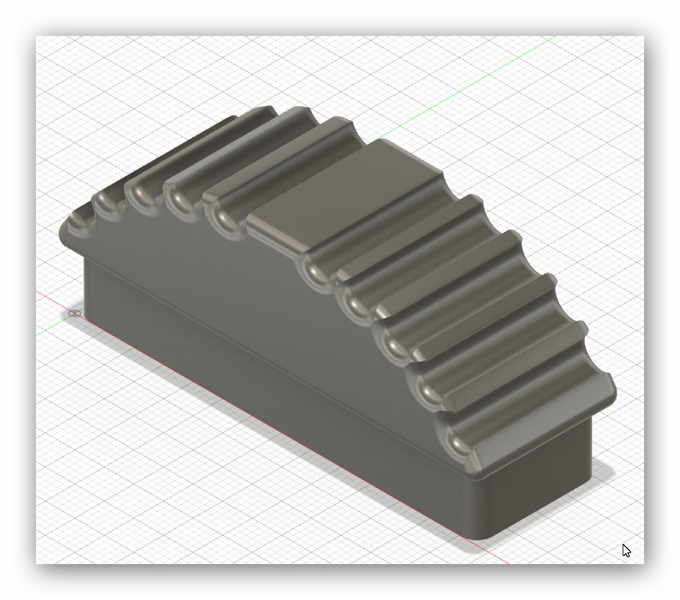 Leiterfuss Aluprofiel 21x68mm