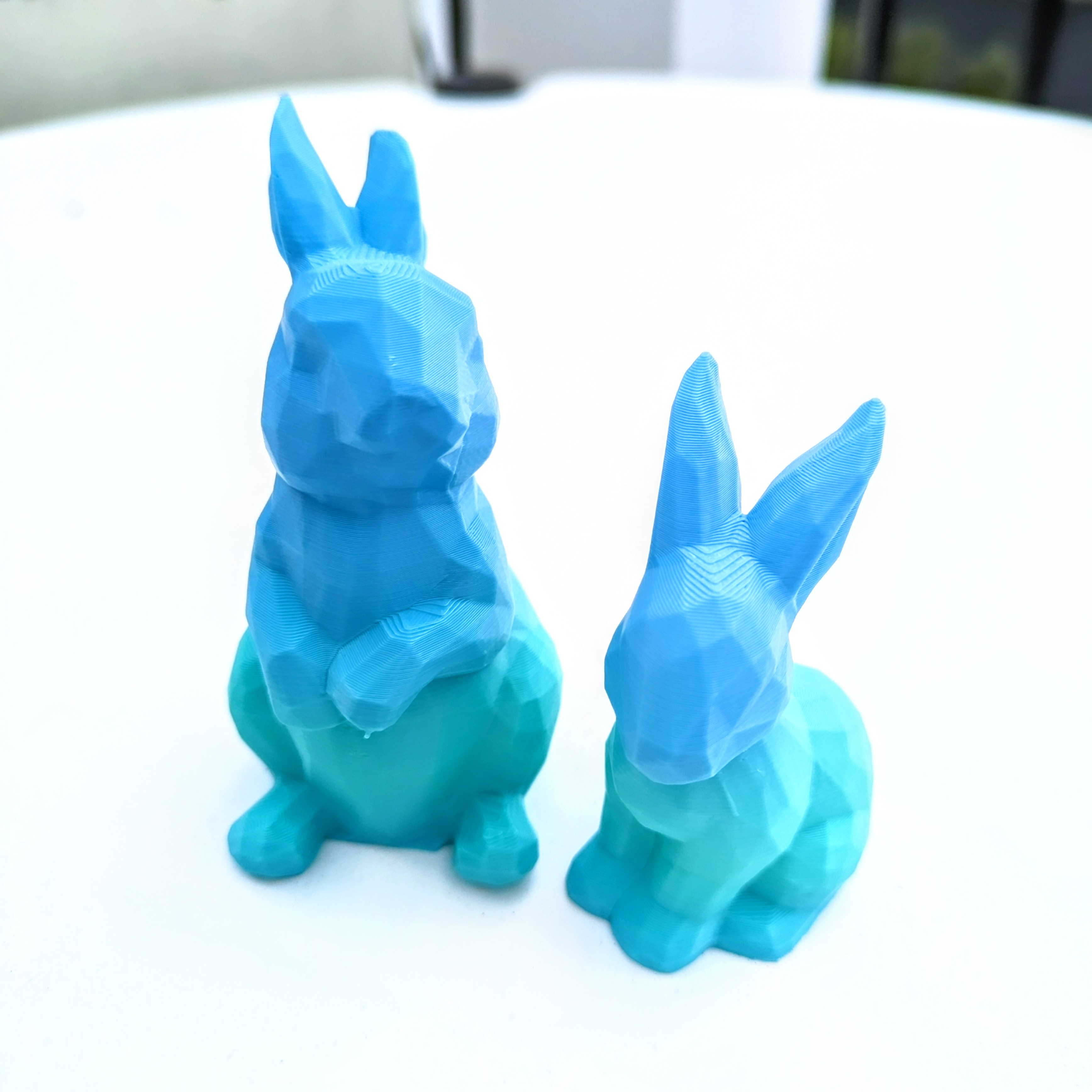 Low Poly Easter Bunnies 3D model thumbnail