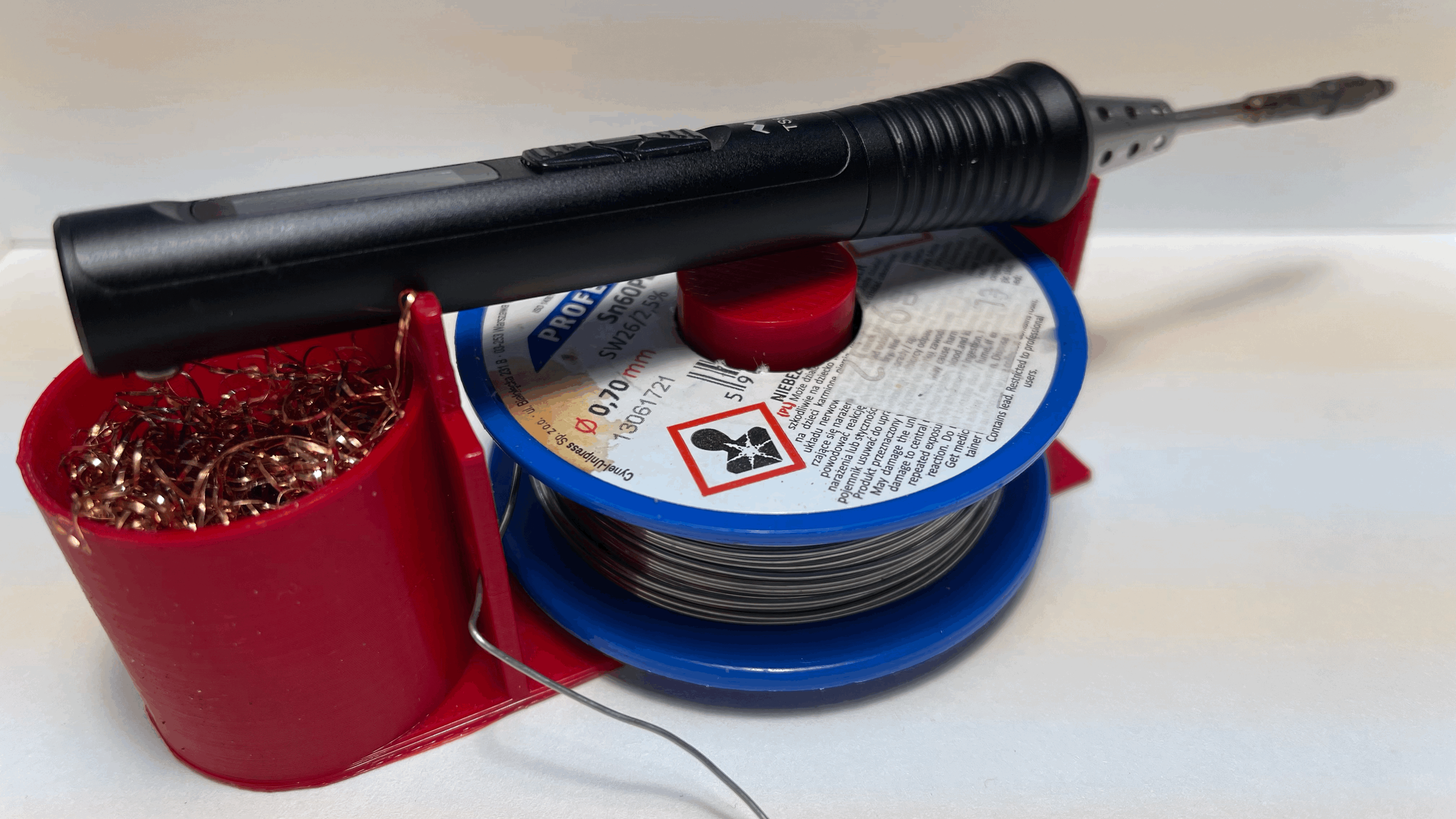 The Best Solder Iron Holder Yet (?) TS80P