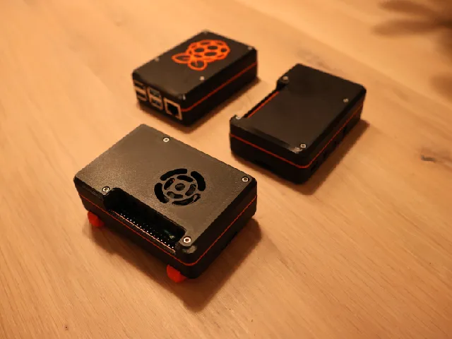 Modular Raspberry Pi 4 case