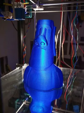 Vase mode optimized Moai planter / vase