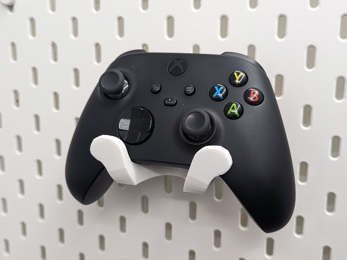 IKEA Skadis Xbox Controller Holder
