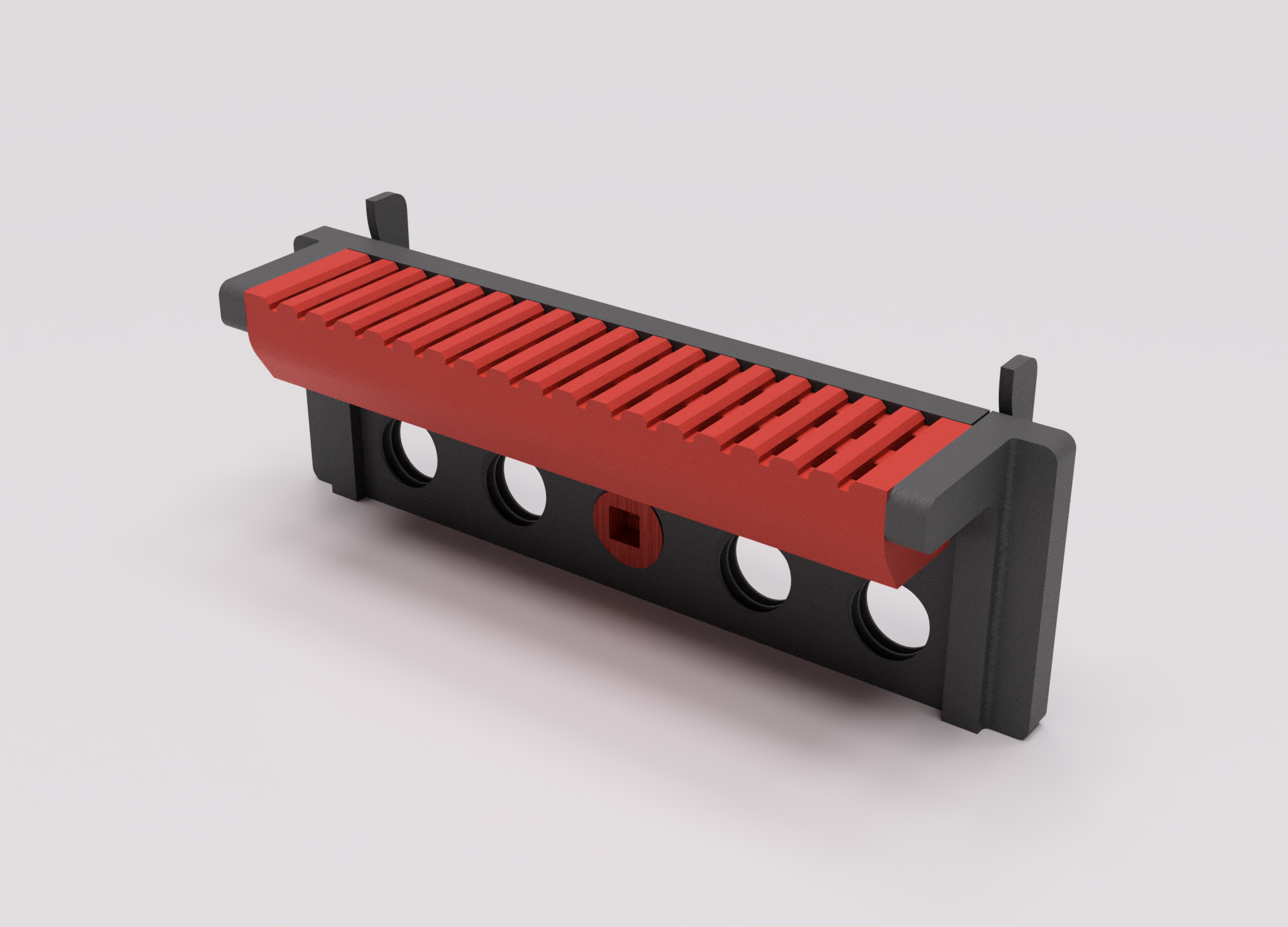 T-Shank Jigsaw Blade Holder for DDD Wall Control System 3D model thumbnail