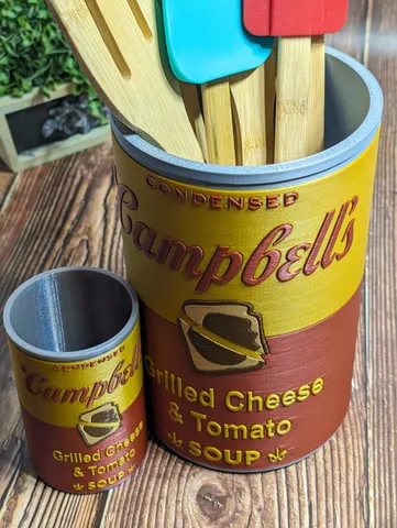 Grilled Cheese Tomato Soup Can