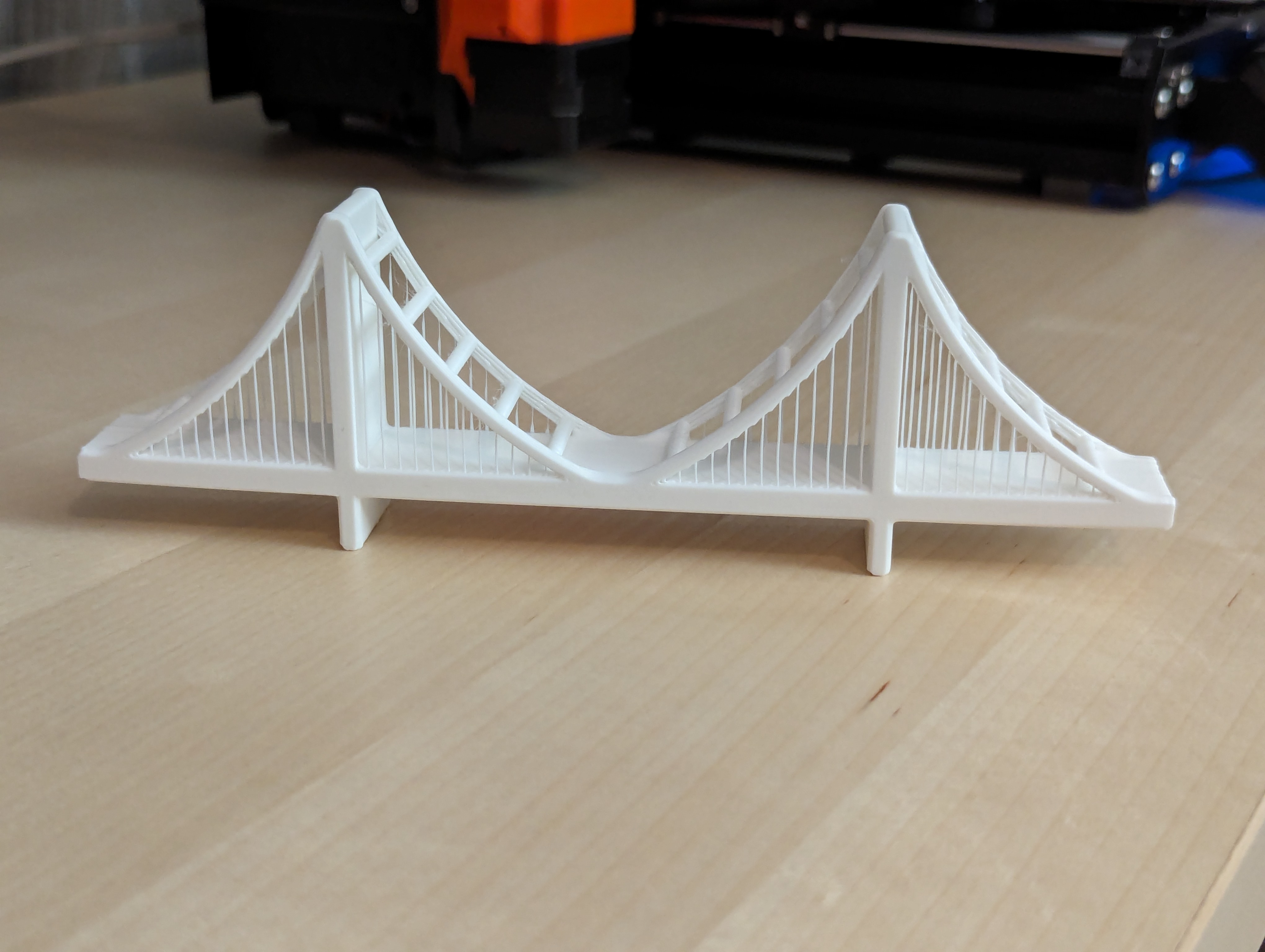 Suspension Bridging Test
