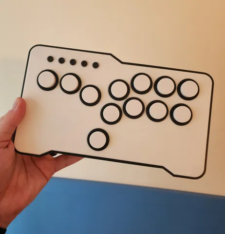 Compact Hitbox Style Controller