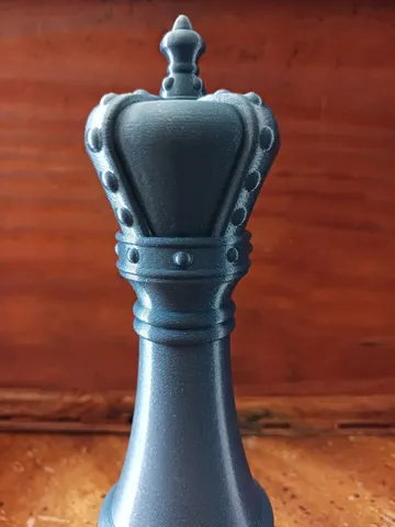 King Chess Piece Stash Container (stash portion optional)