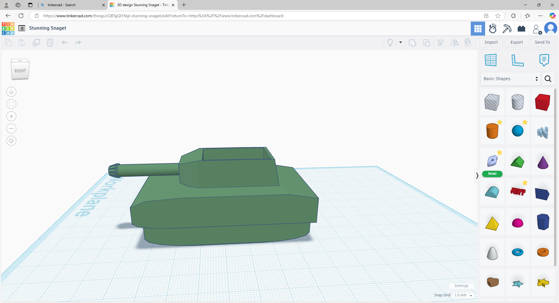 dummy 13 tank