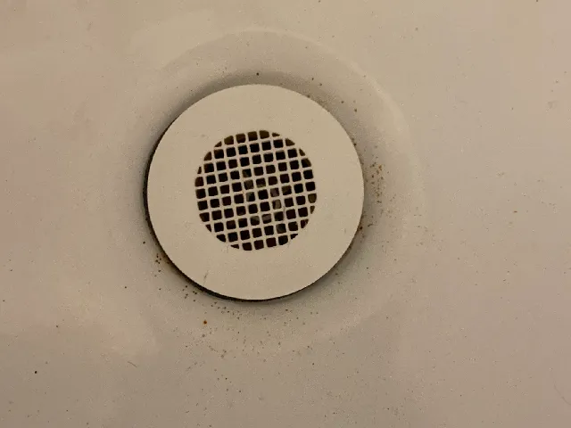Hair catcher drain cover for 1.75" dia. bathtub shower