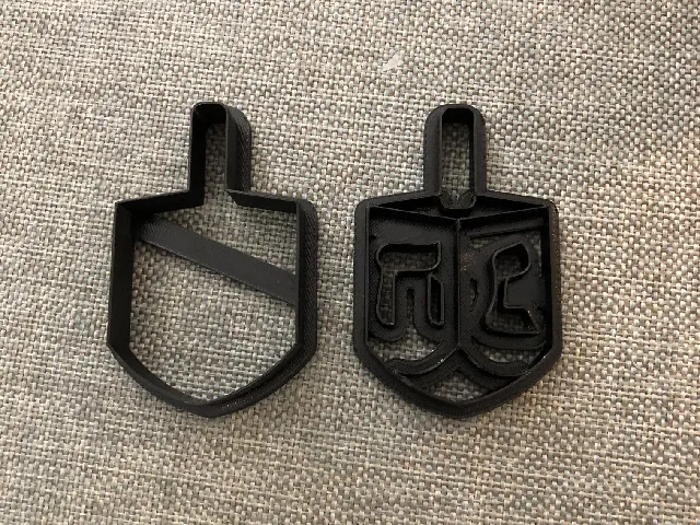Dreidel Cookie Cutter