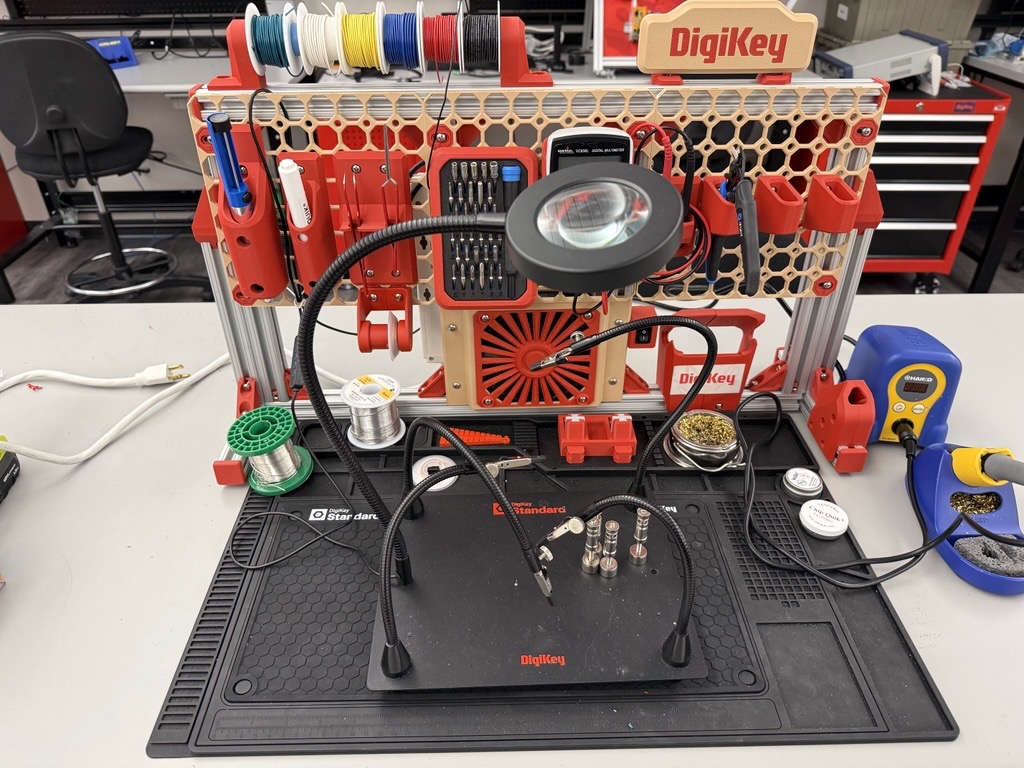 Modular Soldering Workstation (80/20 + MultiBoard/MultiBuild)