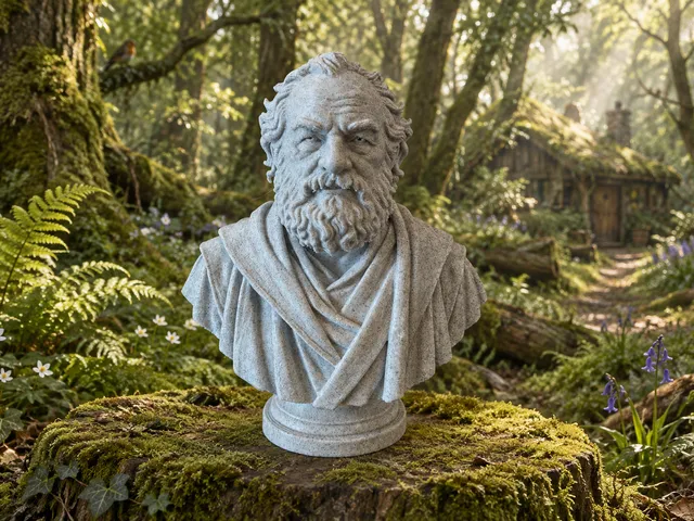 Radagast the Brown — Bust Inspired by J. R. R. Tolkien’s Writings