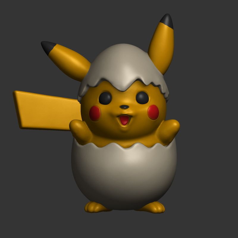 フリル付きピクニックラグ Pikachu's Easter Egg Hunt フリル付き