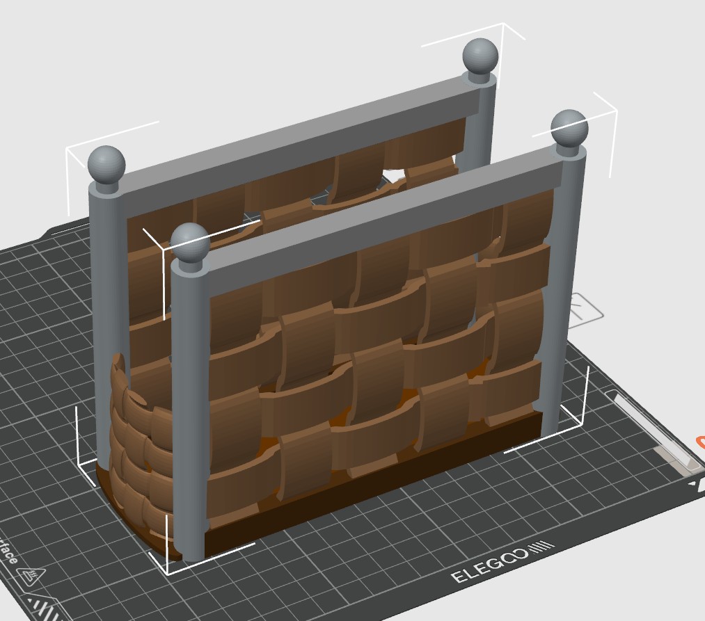 Stand up napkin holder