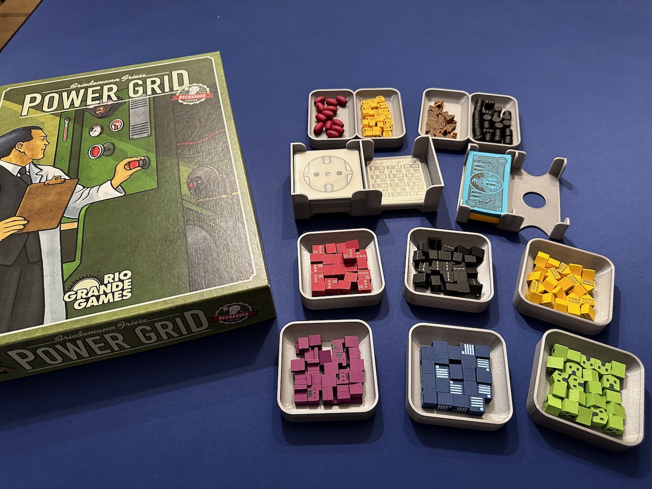 Power Grid Component Trays
