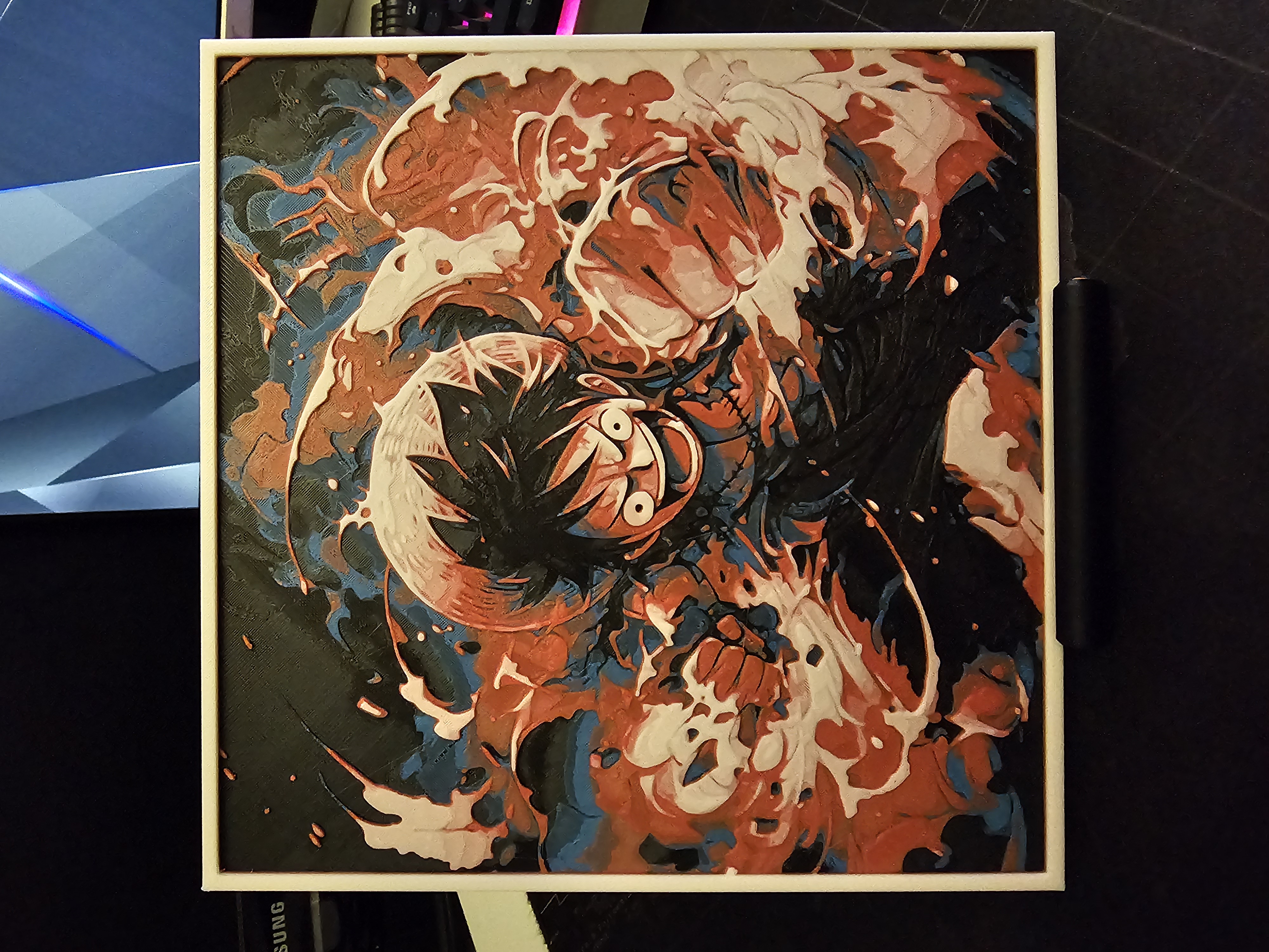 Luffy One Piece - HueForge