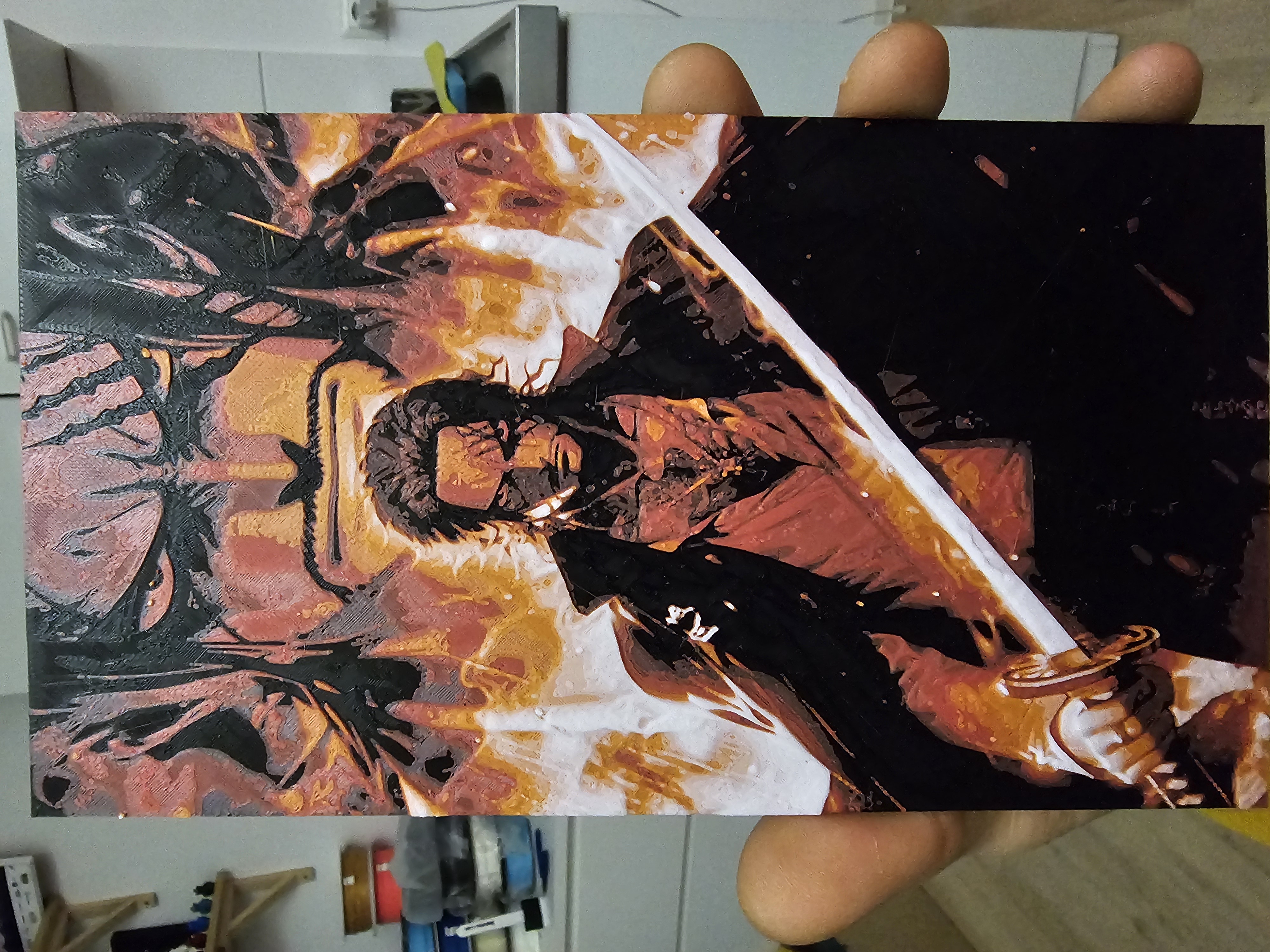 Shanks One Piece - HueForge