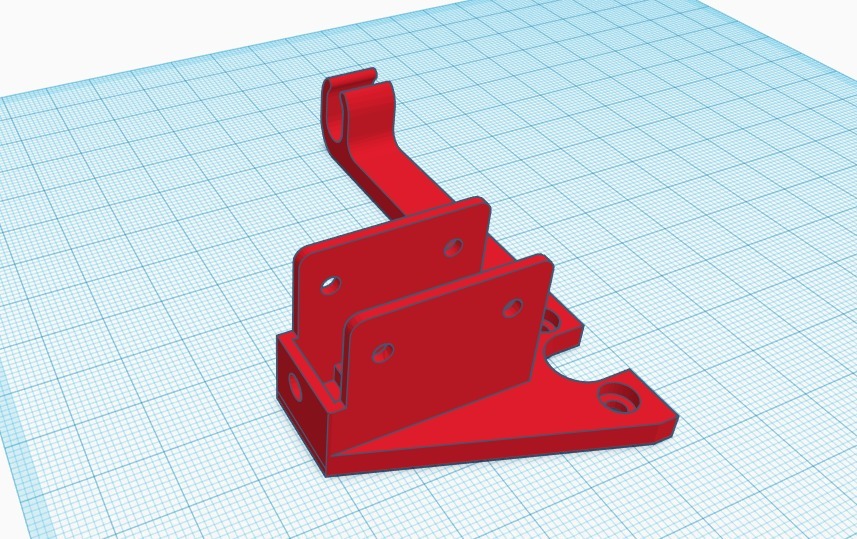 Ender 3 Filament runout sensor with cable management