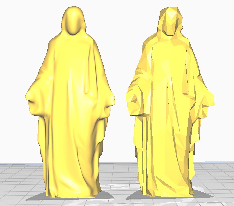 Smooth Jesus and Low Poly version por TravockMD | Descargar modelo STL ...