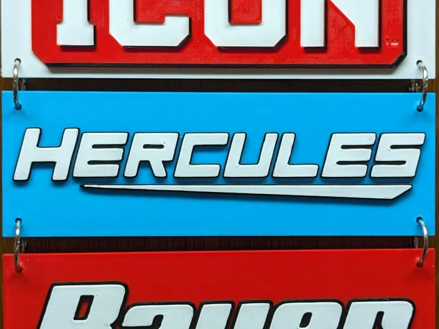 HF Brand Logos #2  (Bauer, Hercules, Icon)