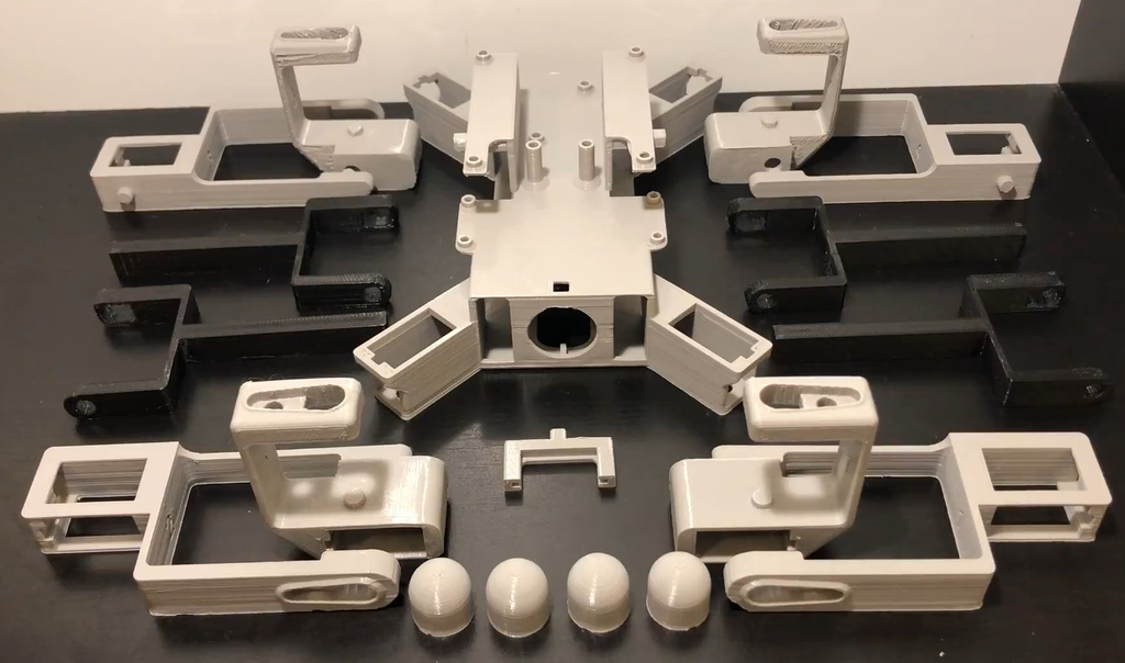 3D Printed Raspberry Pi Spider Robot Platform — thumbnail 4