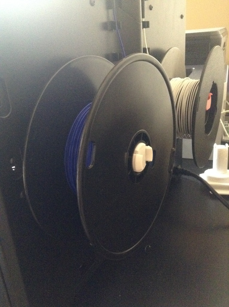 Spool Holder(30mm) for Flashforge creator pro by MoreMorris | Download ...