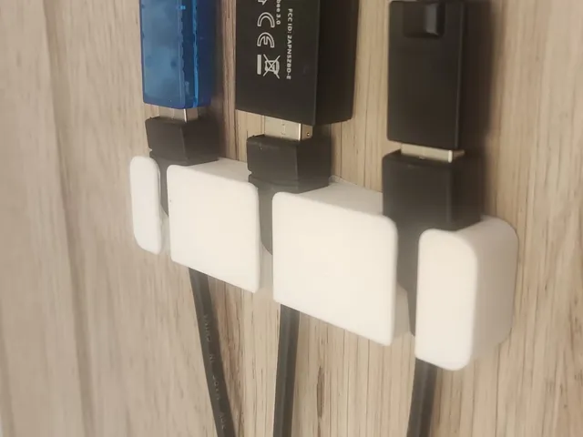 USB Extension cable holder/mount