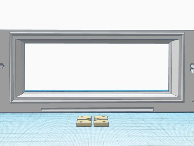 V8 6x17 Ground glass frame