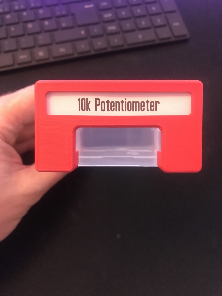 Miniatura 4 do modelo 3D ALDI Nord Sortierbox Faceplate