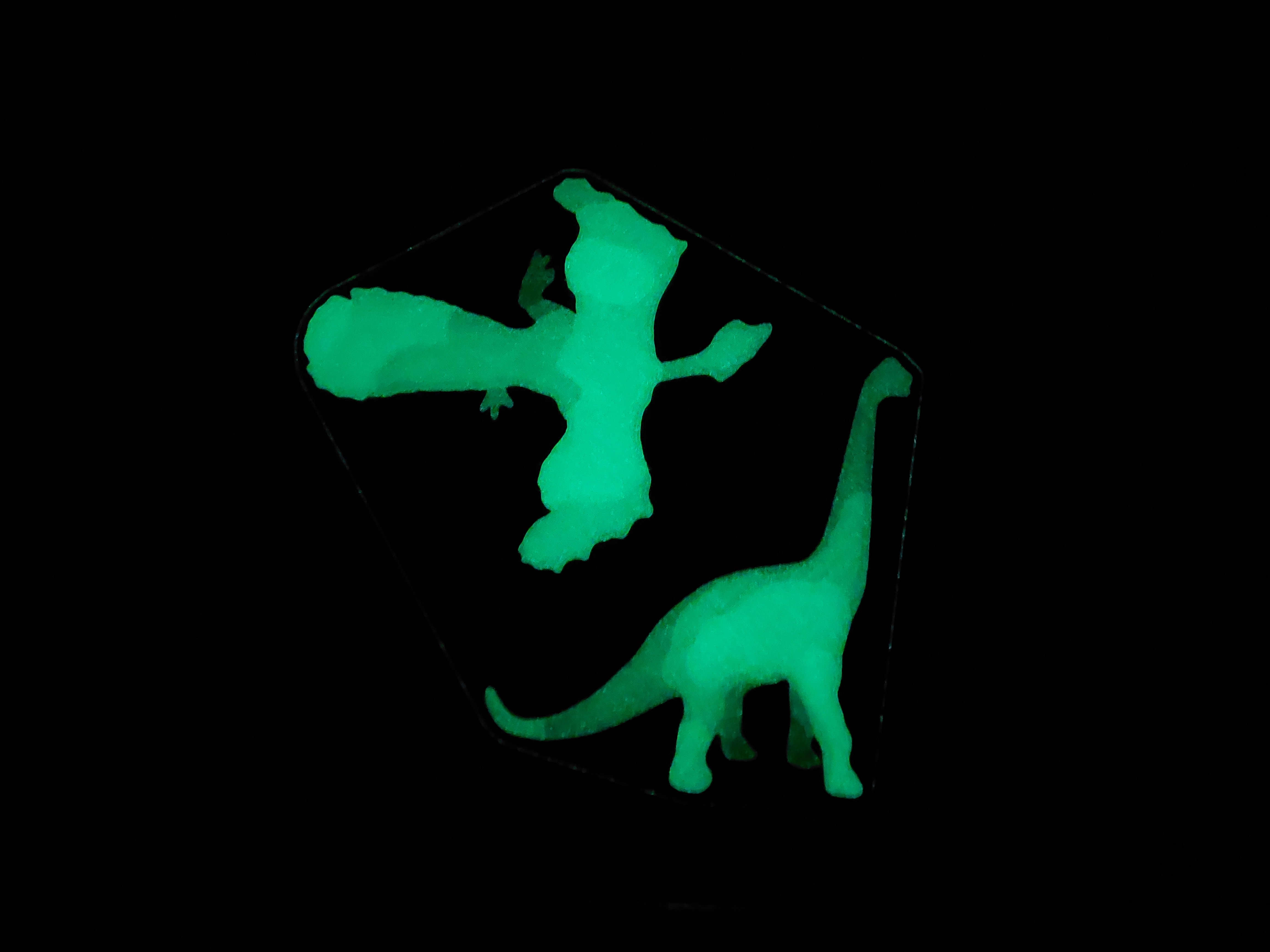 Wallstickers - Glow in the dark - Dinosaurs