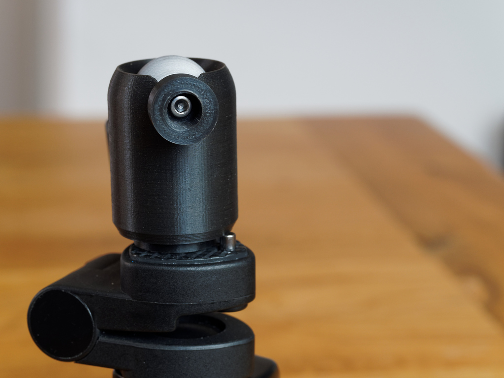 Tripod Ball Head by Download free STL model