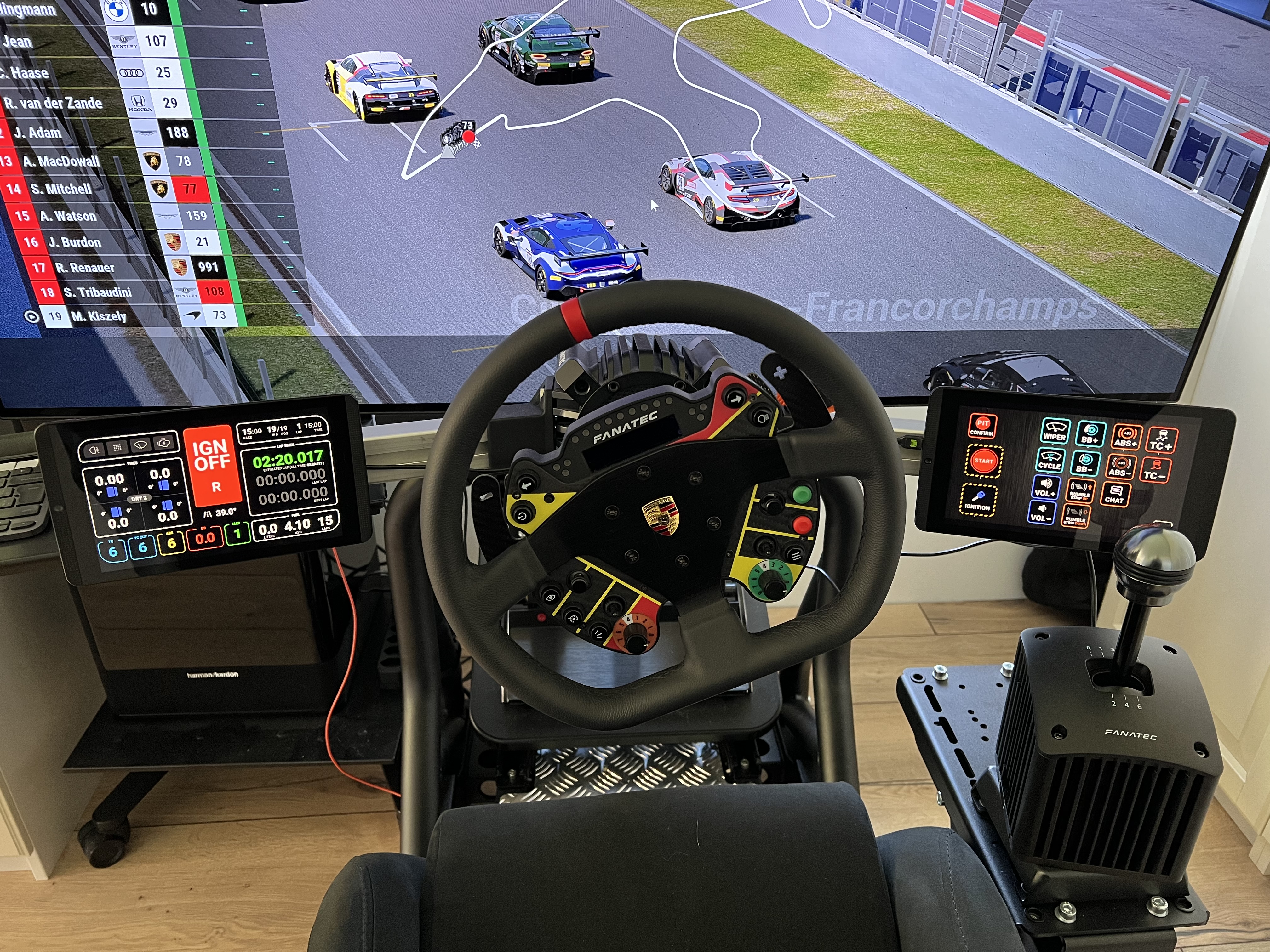 Fanatec Clubsport DD /  DD+ / DD Pro / CSL DD Tablet (or other Things) Holder / Side Brackets