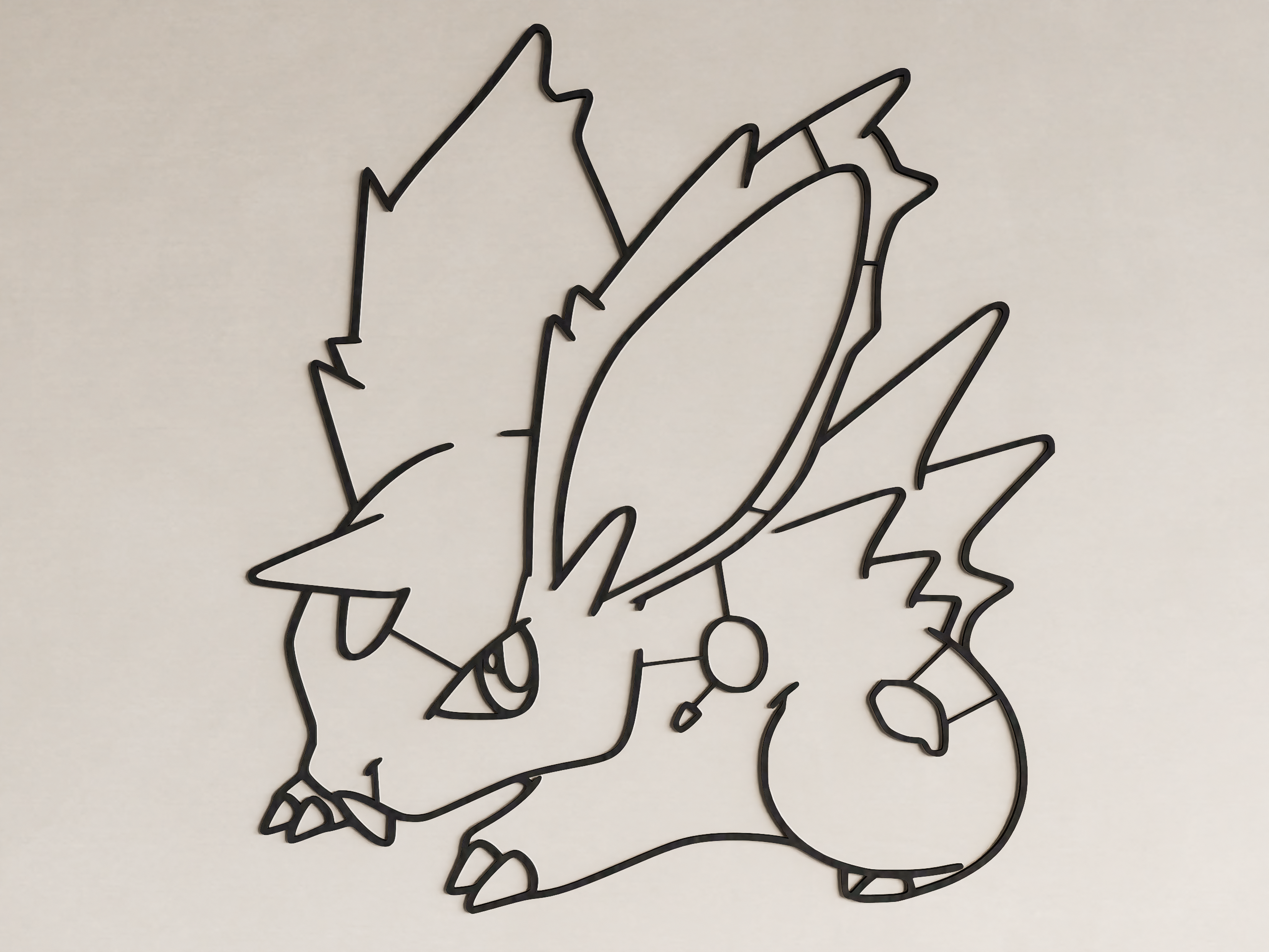 Nidoran Male Wall Art