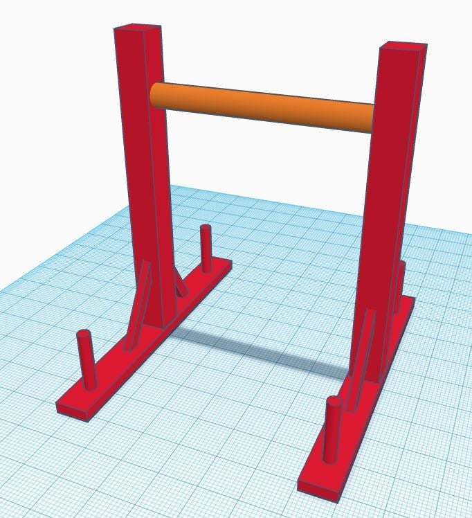 Yoke Rack by Christopher Nupp | Download free STL model | Printables.com