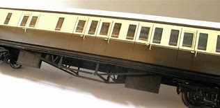 Gwr first class coach collet coach carriage wagon model railway model ...