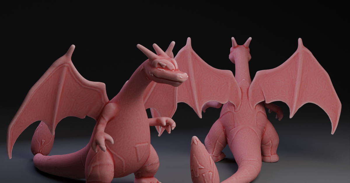 Charizard by Peter Farell | Download free STL model | Printables.com