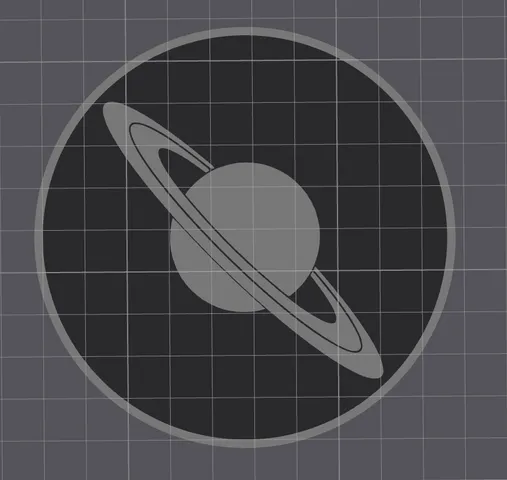 Saturn Coaster - Untersetzer