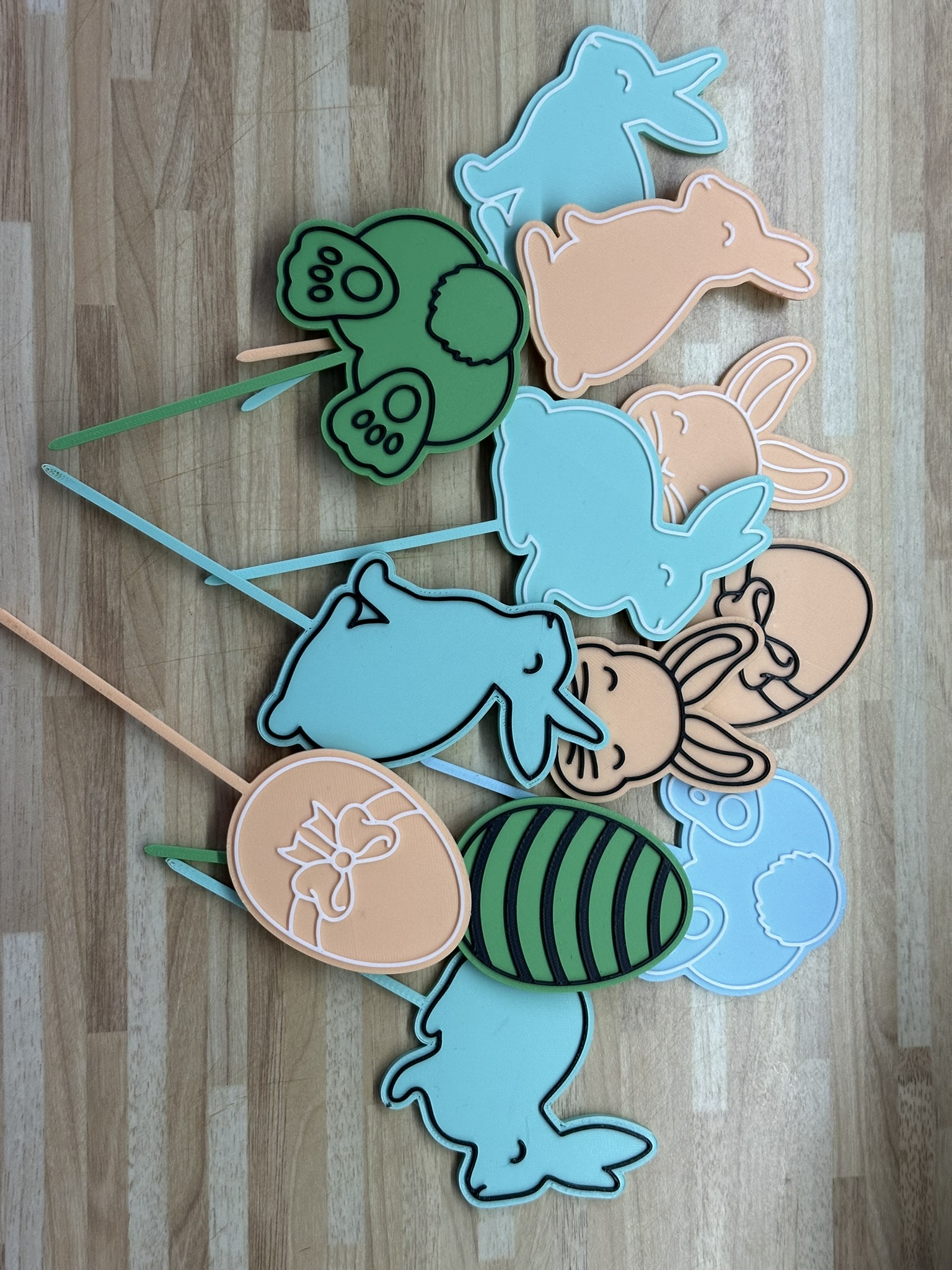 Easter flowerpot decoration