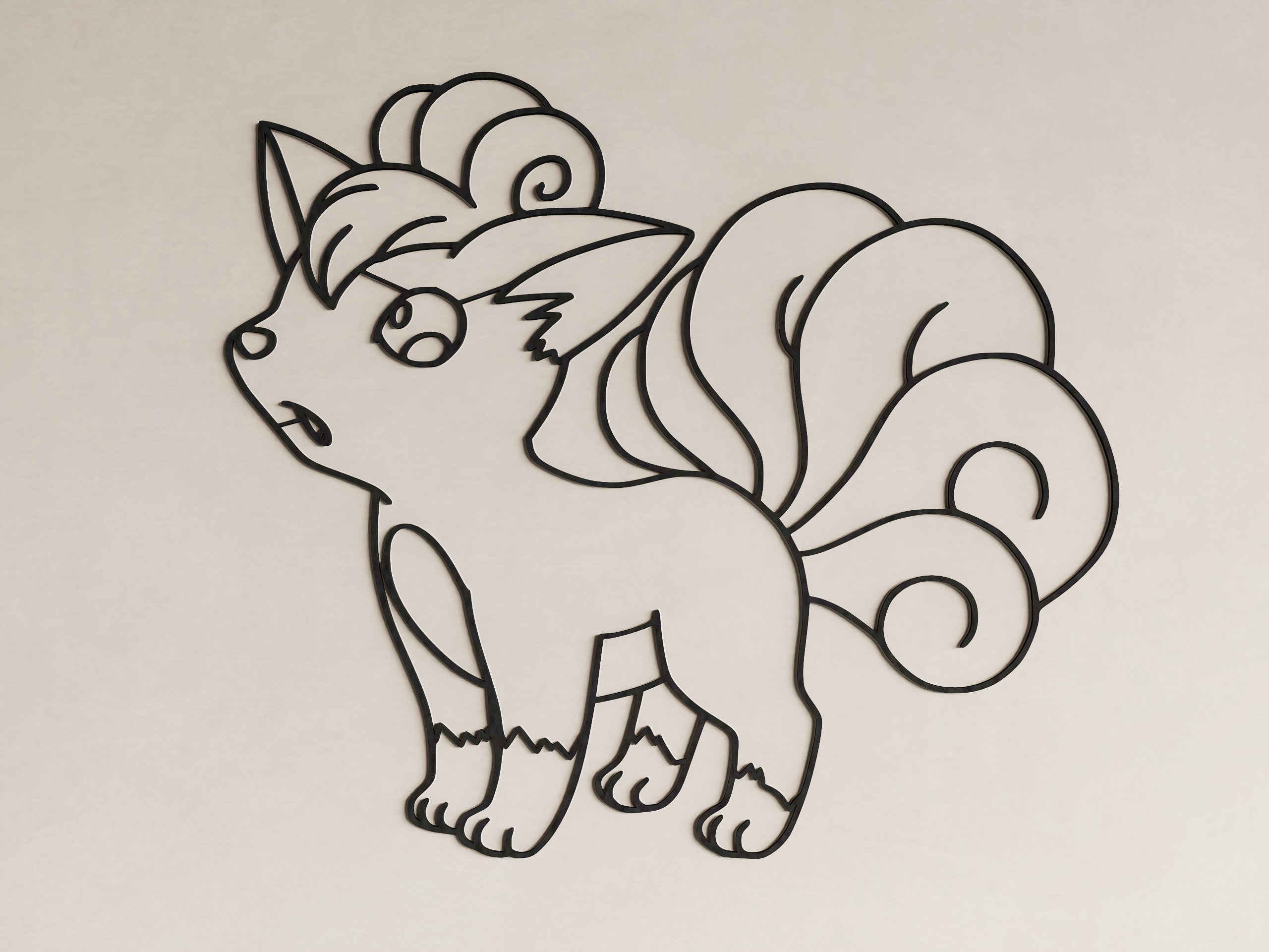 Vulpix Wall Art