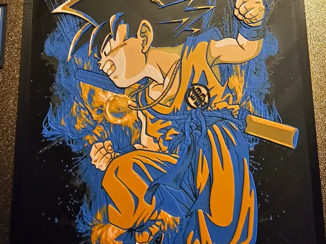 Kid Goku Dragonball - HueForge