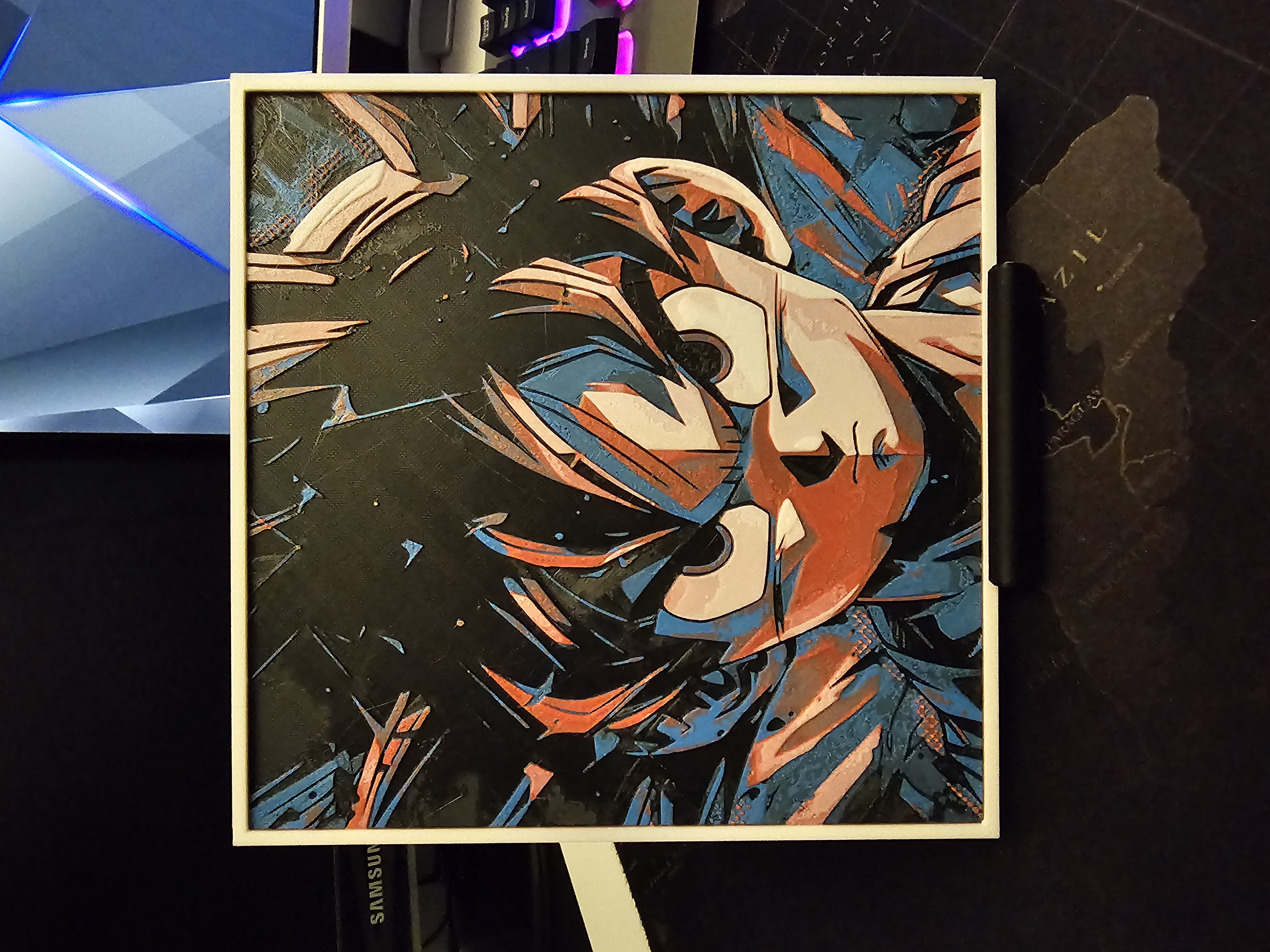 Kid Goku Portrait - HueForge