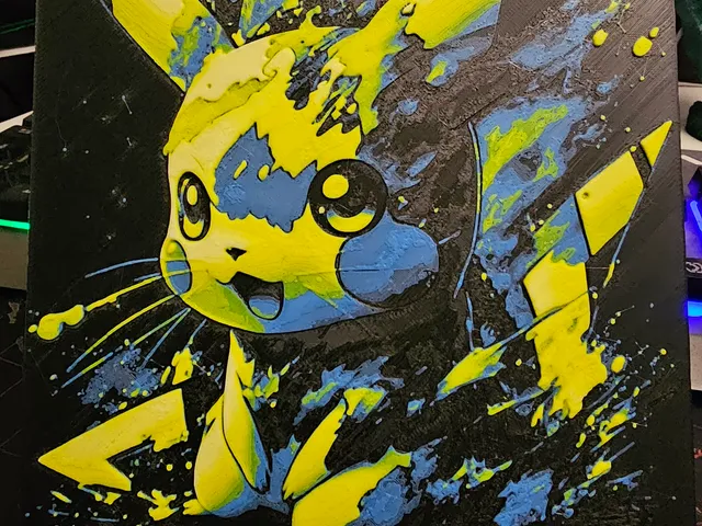 Pikachu - HueForge