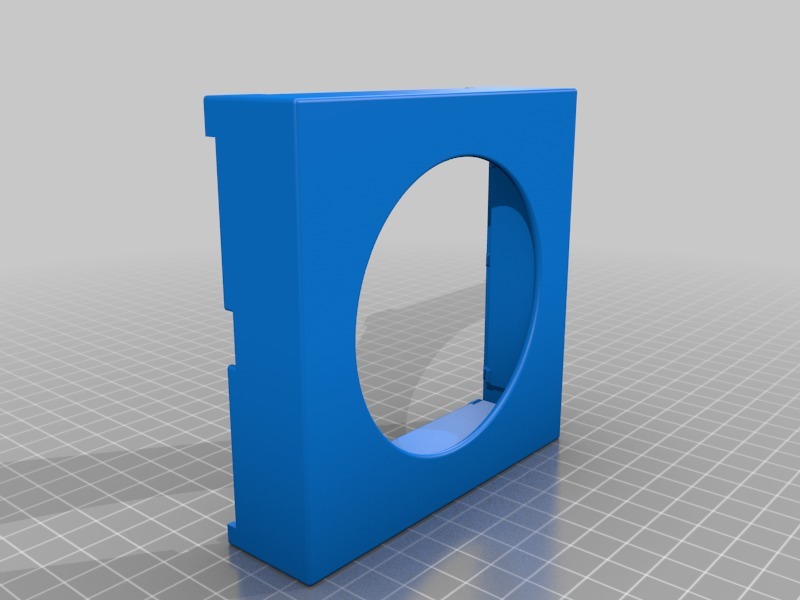 H96 Pro+ Replacement bottom with snapfit 80mm fan mount