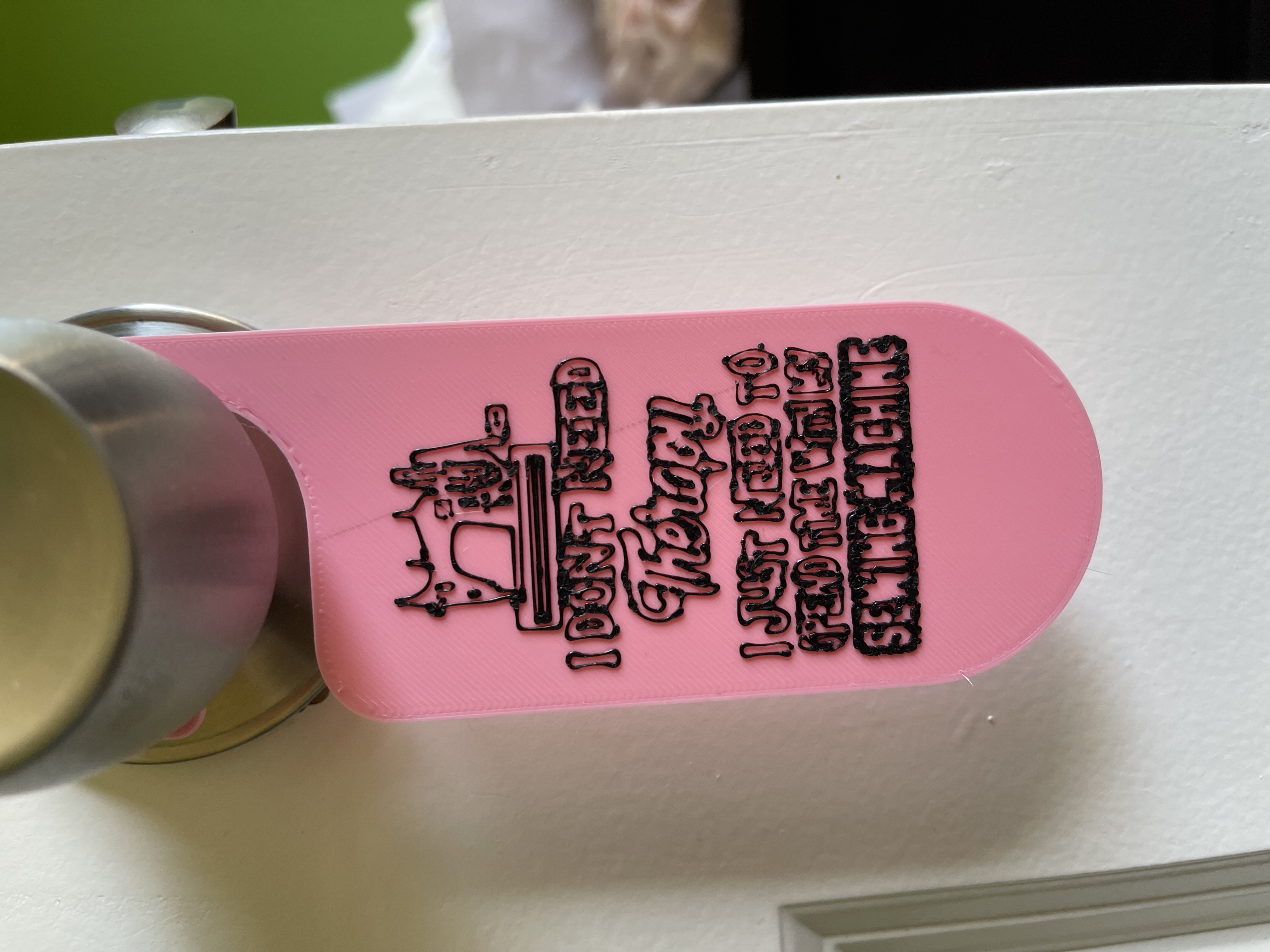 sewing door hanger