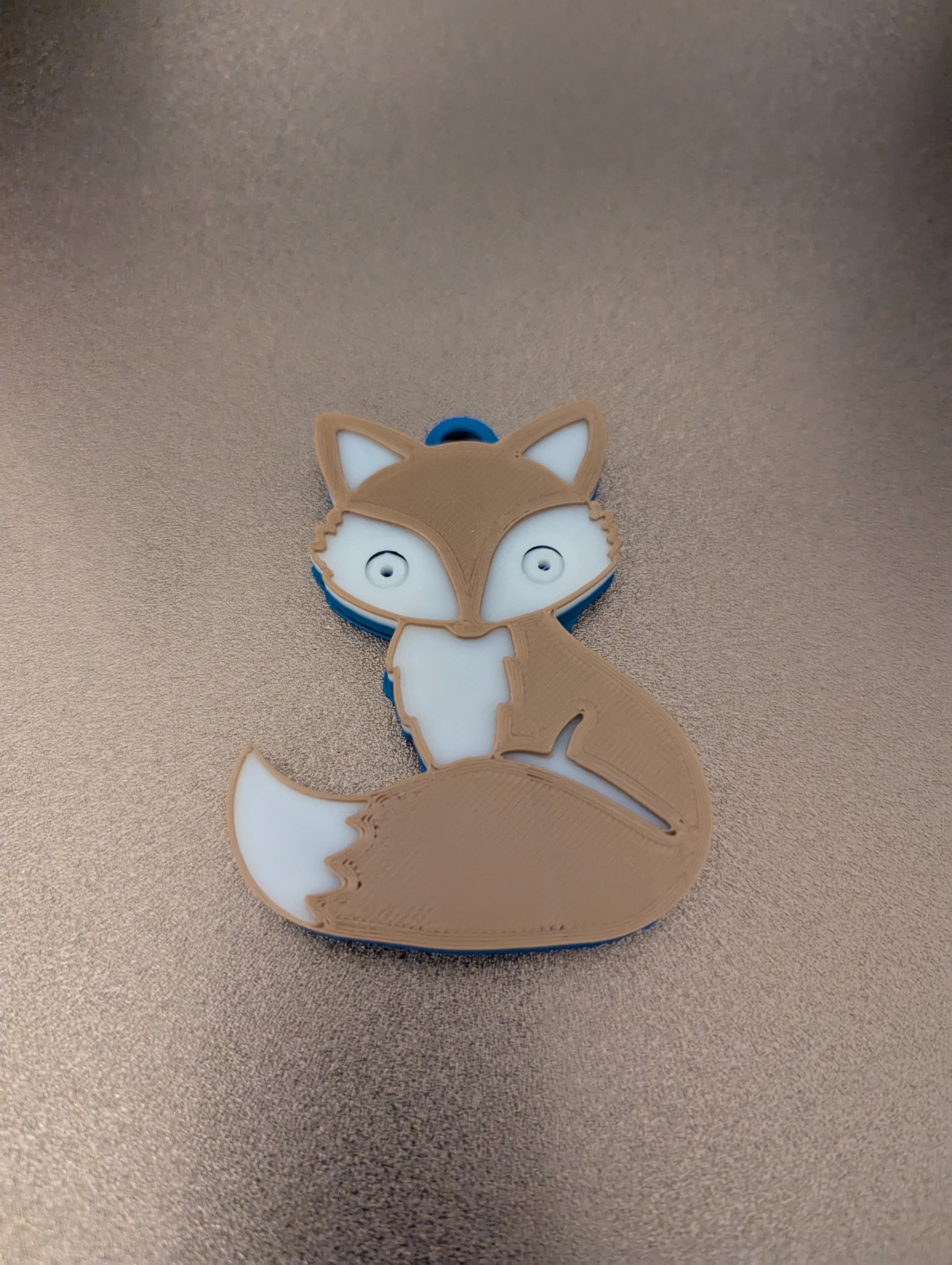 Miniatura 7 do modelo 3D Fox keychain